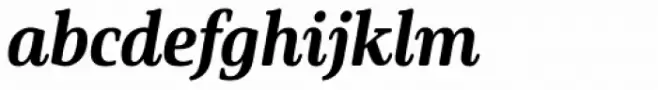 Solitas Serif Cond Ex Bold Italic