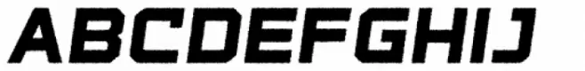 State Wide Rough Extra Bold Italic