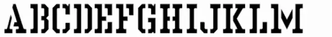 Stencil Chamfer JNL Regular