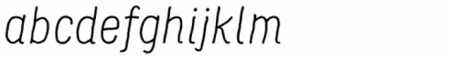 Supernett Light Italic