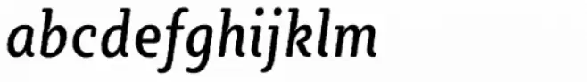 Sybilla Rough Pro Condensed Regular Italic