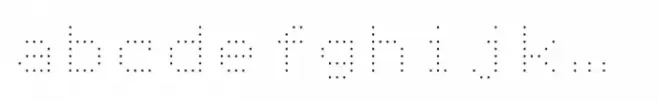 Tabloid Dot M Thin
