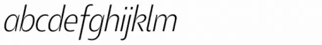 Tang Thin Italic