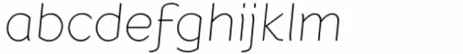 Teorema Ultra Thin Italic