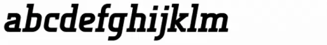 Tertre ExtraBold Italic