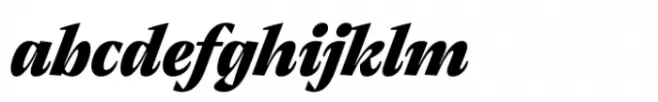 Thermal Extra Bold Headline Italic