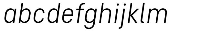 Tilson Light Oblique