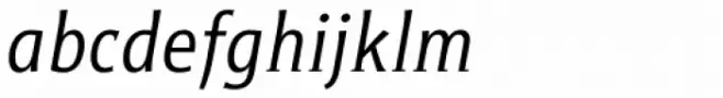 Titla Cond Book Italic
