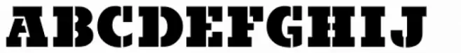 Titling Stencil JNL Regular