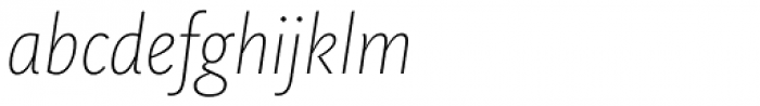Today Sans Now Pro ExtraLight Italic