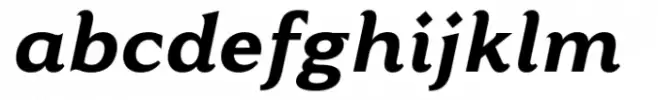 Toffee Bold Italic