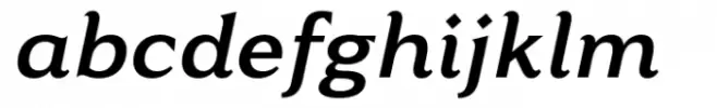 Toffee Semi Bold Italic