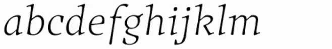 Traction Ultralight Italic