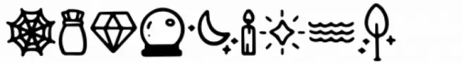 Trippy Tarot Dingbats