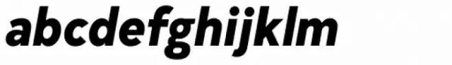 Typold Condensed Extra Bold Italic