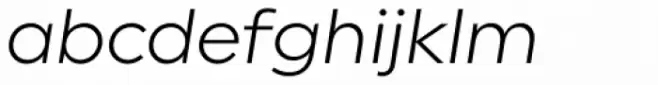 Uniform Pro Light Italic