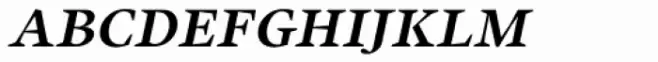 Union Medium Small Caps Italic