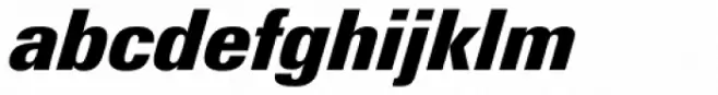 Univers Next Pro 921 Condensed ExtraBlack Italic