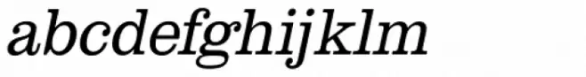 URW Clarendon ExtraNarrow Light Oblique