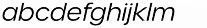 Urbane Rough Light Italic