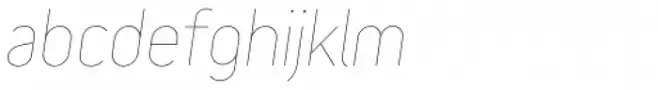 Variable UltraLight Italic