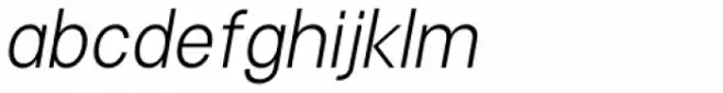 Vayu Sans Medium Italic