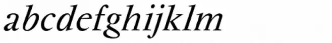 Vendome Italic