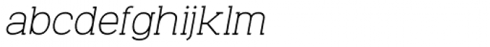 Venice Serif Regular Oblique