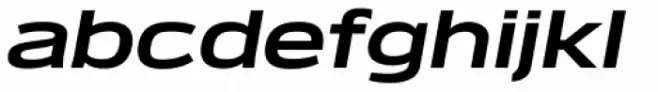 Verbatim Extended Bold Oblique