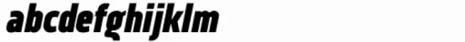 Vogie Black Condensed Italic