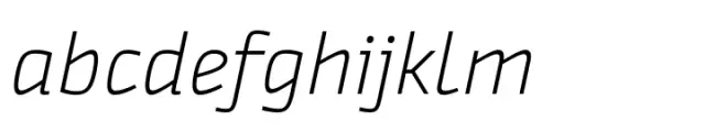 Ways Light Italic