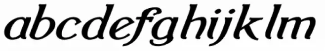 Wellingborough Italic
