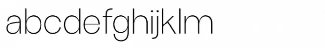 Westerland Grotesk UltraLight