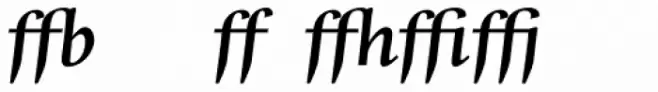 Whitenights Bold Italic Ligs