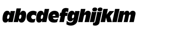 Wordmark Display Heavy Condensed Italic