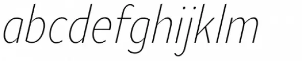 Ye Paradigma Condensed Light Italic