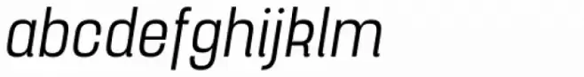 Yoshida Sans Light Condensed Italic
