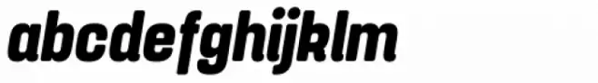 Yoshida Soft Bold Condensed Italic