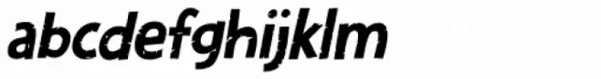 Zombie Starfish Eroded Italic
