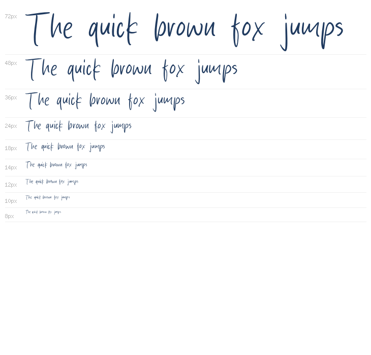 Casual Signature Waterfall