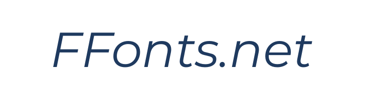 Montserrat Ace Italic font — Lorem ipsum body text preview