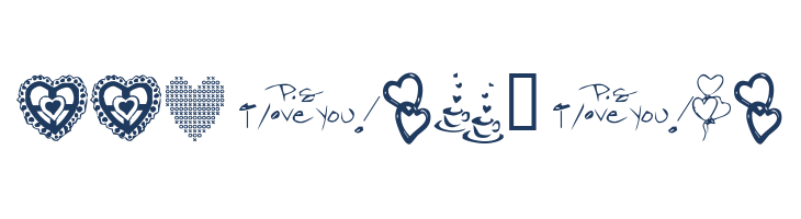 KR Valentine Dings 2002 font — Lorem ipsum body text preview