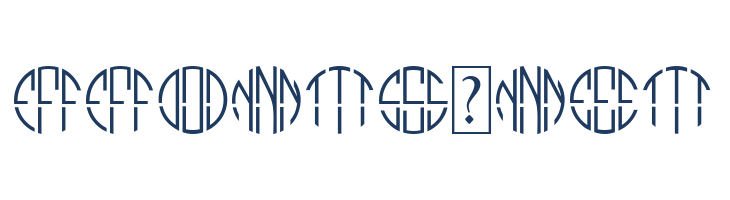 Monogram Circle 3 Alphabet font — Lorem ipsum body text preview