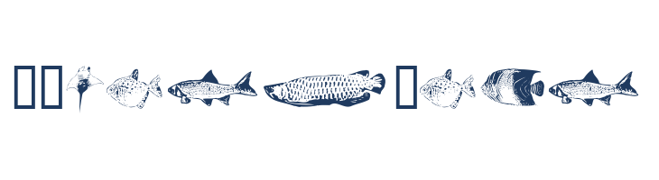 FishyPrint Two AOE  font — Lorem ipsum body text preview