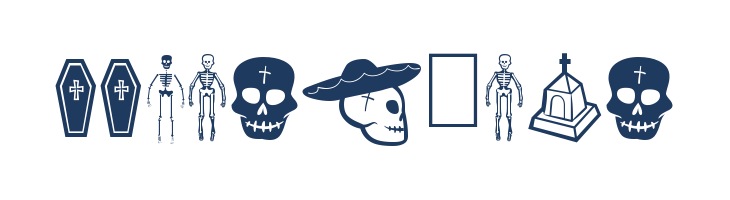 Dia De Los Muertos OT font — Lorem ipsum body text preview