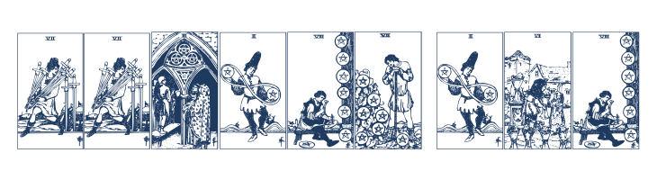 Gypsy Tarot-Minor Arcana font — Lorem ipsum body text preview