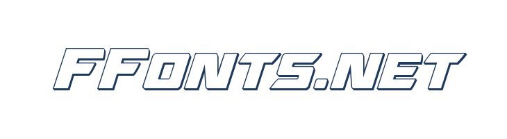 Oceanic Drift 3D Italic font — Lorem ipsum body text preview