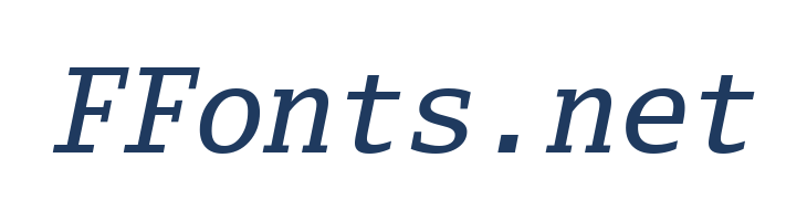 Luxi Mono Oblique font — Lorem ipsum body text preview