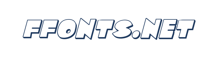 Zounderkite 3D Italic font — Lorem ipsum body text preview