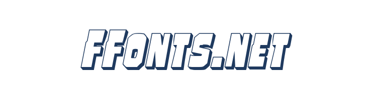 Mindless Brute 3D Italic font — Lorem ipsum body text preview